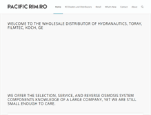 Tablet Screenshot of pacificrimro.com